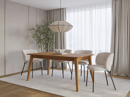 Stół dębowy rozkładany Marbel