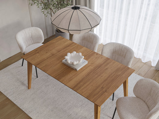 Stół dębowy rozkładany Marbel